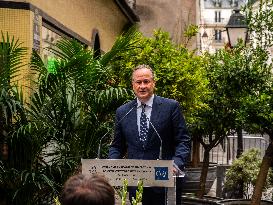 Commemoration of Rue des Rosiers Attack in Paris' Jewish Quarter