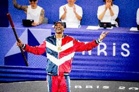 Paris 2024 - Snoop Dogg Opens Breaking Event