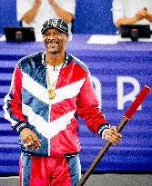 Paris 2024 - Snoop Dogg Opens Breaking Event