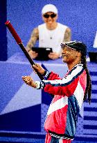 Paris 2024 - Snoop Dogg Opens Breaking Event