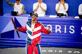 Paris 2024 - Snoop Dogg Opens Breaking Event