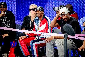 Paris 2024 - Snoop Dogg Opens Breaking Event