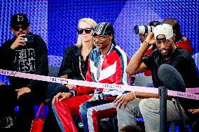 Paris 2024 - Snoop Dogg Opens Breaking Event