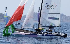 Paris 2024 - Sailing - Tita Ruggero And Banti Caterina Wins Gold