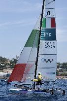 Paris 2024 - Sailing - Tita Ruggero And Banti Caterina Wins Gold