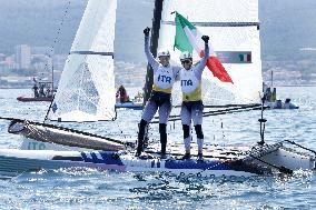 Paris 2024 - Sailing - Tita Ruggero And Banti Caterina Wins Gold