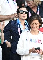 Paris 2024 - Michelle Yeoh At France v Spain Final