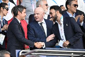 Paris 2024 - Politicians At France v Spain Final