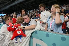 Paris 2024 - Table Tennis - Team France Wins Bronze