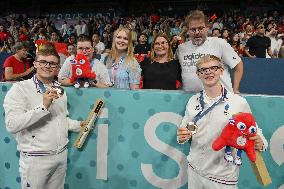 Paris 2024 - Table Tennis - Team France Wins Bronze
