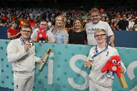 Paris 2024 - Table Tennis - Team France Wins Bronze