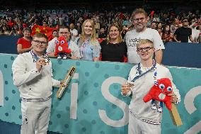 Paris 2024 - Table Tennis - Team France Wins Bronze
