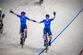 Paris 2024 - Track Cycling - Team Italy Wins Gold