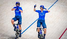 Paris 2024 - Track Cycling - Team Italy Wins Gold