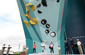 (PARIS2024)FRANCE-LE BOURGET-OLY-SPORT CLIMBING