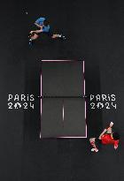 (PARIS2024)FRANCE-PARIS-OLY-TABLE TENNIS