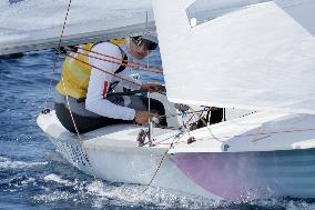 Paris 2024 - Sailing - Lara Vadlau and Lukas Maehr Win Gold