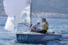 Paris 2024 - Sailing - Lara Vadlau and Lukas Maehr Win Gold