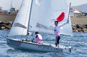 Paris 2024 - Sailing - Keiju Okada And Miho Yoshioka Win Silver