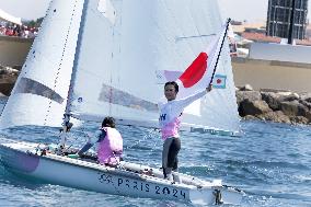 Paris 2024 - Sailing - Keiju Okada And Miho Yoshioka Win Silver