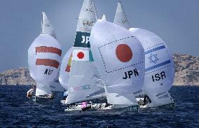 Paris 2024 - Sailing - Keiju Okada And Miho Yoshioka Win Silver