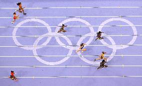 (PARIS2024) FRANCE-PARIS-OLY-ATHLETICS-4X100M RELAY-WOMEN