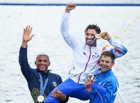 (PARIS2024) FRANCE-VAIRES-SUR-MARNE-OLY-CANOE SPRINT