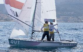 Paris 2024 - Sailing - Lara Vadlau and Lukas Maehr Win Gold