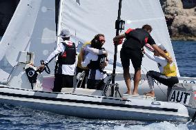 Paris 2024 - Sailing - Lara Vadlau and Lukas Maehr Win Gold