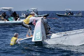 Paris 2024 - Sailing - Lara Vadlau and Lukas Maehr Win Gold