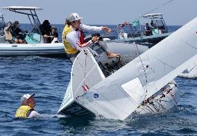 Paris 2024 - Sailing - Lara Vadlau and Lukas Maehr Win Gold