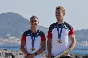 Paris 2024 - Sailing - Lara Vadlau and Lukas Maehr Win Gold