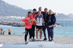 Paris 2024 - Sailing - Lara Vadlau and Lukas Maehr Win Gold