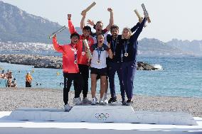 Paris 2024 - Sailing - Lara Vadlau and Lukas Maehr Win Gold