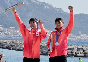 Paris 2024 - Sailing - Keiju Okada And Miho Yoshioka Win Silver