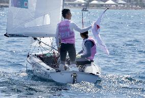 Paris 2024 - Sailing - Keiju Okada And Miho Yoshioka Win Silver