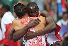 (PARIS2024) FRANCE-PARIS-OLY-ATHLETICS-4X100M RELAY-MEN