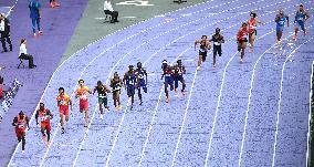 (PARIS2024) FRANCE-PARIS-OLY-ATHLETICS-4X100M RELAY-MEN