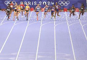 (PARIS2024) FRANCE-PARIS-OLY-ATHLETICS-4X100M RELAY-WOMEN