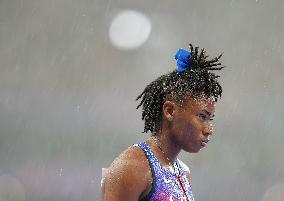 (PARIS2024) FRANCE-PARIS-OLY-ATHLETICS-4X100M RELAY-WOMEN