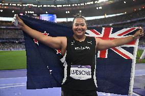 (PARIS2024) FRANCE-PARIS-OLY-ATHLETICS-SHOT PUT-WOMEN