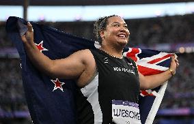 (PARIS2024) FRANCE-PARIS-OLY-ATHLETICS-SHOT PUT-WOMEN