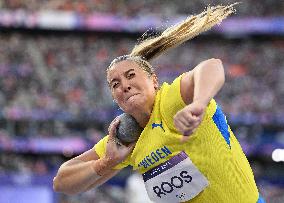 (PARIS2024) FRANCE-PARIS-OLY-ATHLETICS-SHOT PUT-WOMEN