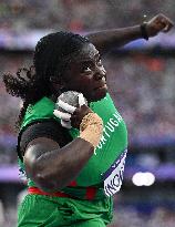 (PARIS2024) FRANCE-PARIS-OLY-ATHLETICS-SHOT PUT-WOMEN