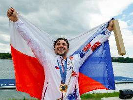 Paris 2024 - Canoe 1000m - Martin Fuksa Wins Gold