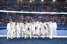 Paris 2024 - Football Podium - Team France Wins Silver