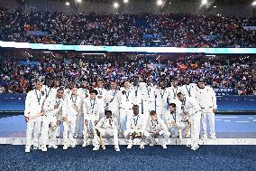 Paris 2024 - Football Podium - Team France Wins Silver