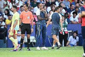 Paris 2024 - Football - Thierry Henry At France v Spain