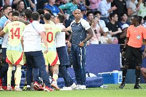 Paris 2024 - Football - Thierry Henry At France v Spain