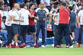 Paris 2024 - Football - Thierry Henry At France v Spain